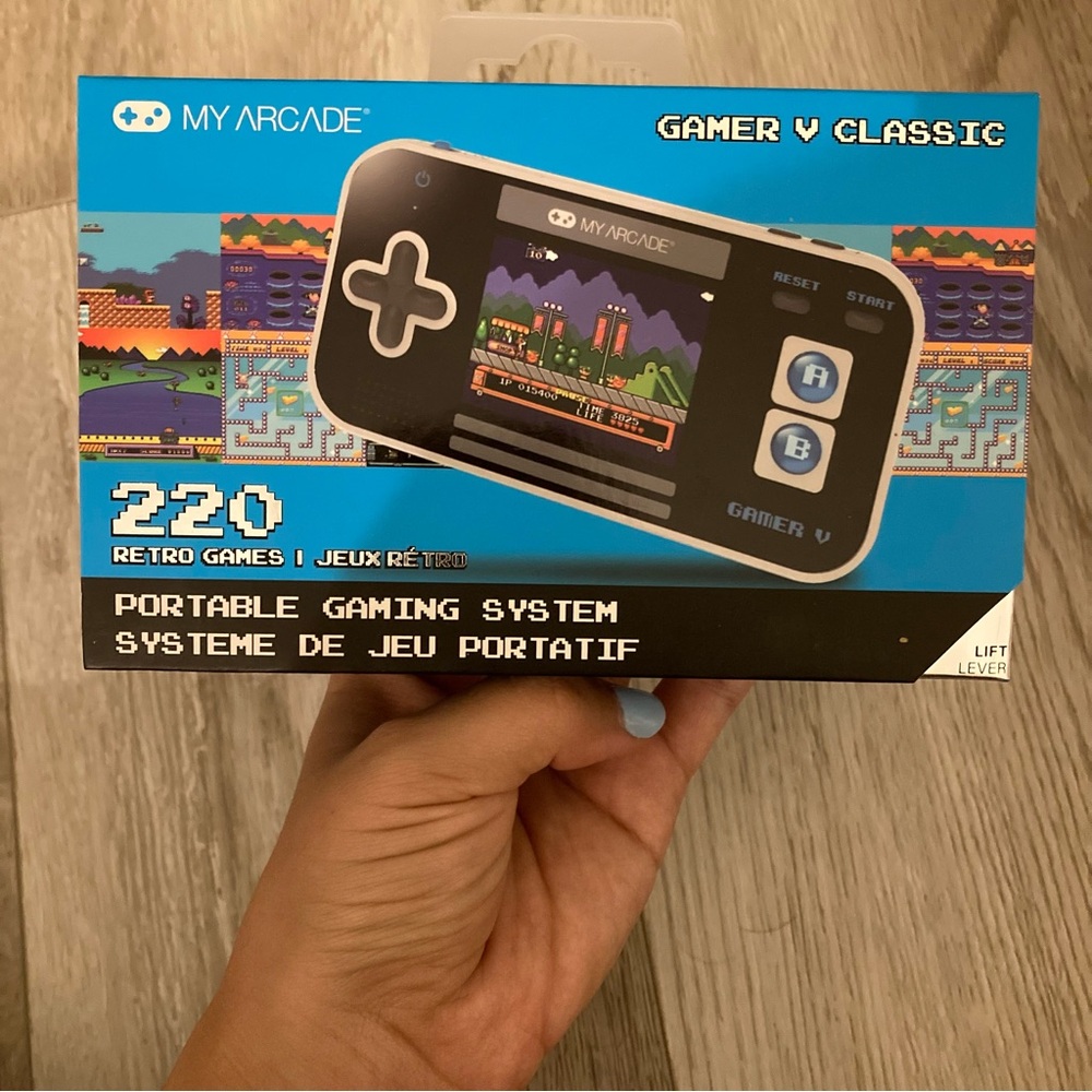 My Arcade Handheld Gamer V Classic Gaming System with 220 Built in Games